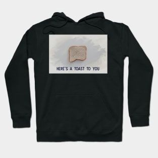 Here's a toast to you Greeting Card Hoodie